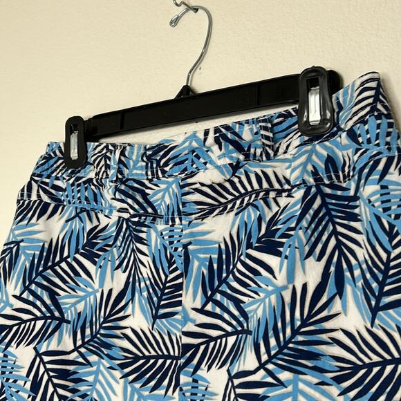 White Stag Tropical Golf Tennis Skirt Skort Blue White  Colors Size 6 - Picture 5 of 6